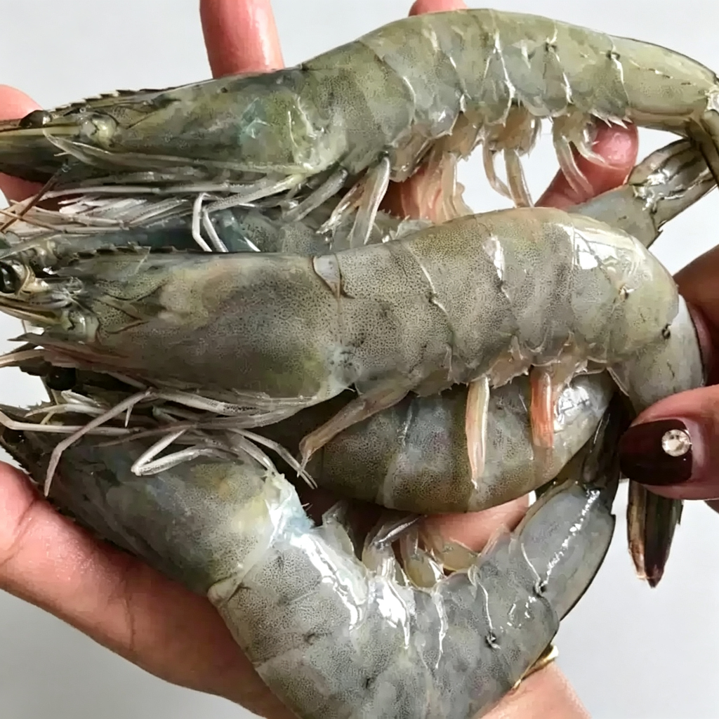 Frozen Zhoushan Wild Red Prawns